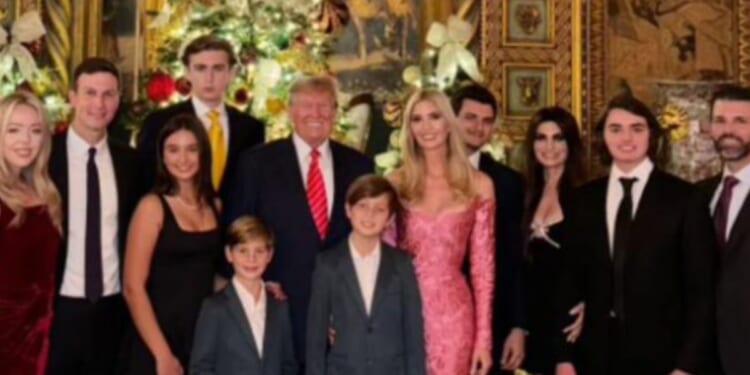 Rumors began to fly after Melania Trump was missing from a family Christmas photo; however, the truth should put gossipers to shame.