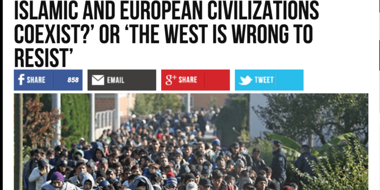 Pamela Geller, Breitbart News: New York Times Asks, ‘Can Islamic and European Civilizations Coexist?’ or ‘The West is Wrong to Resist’