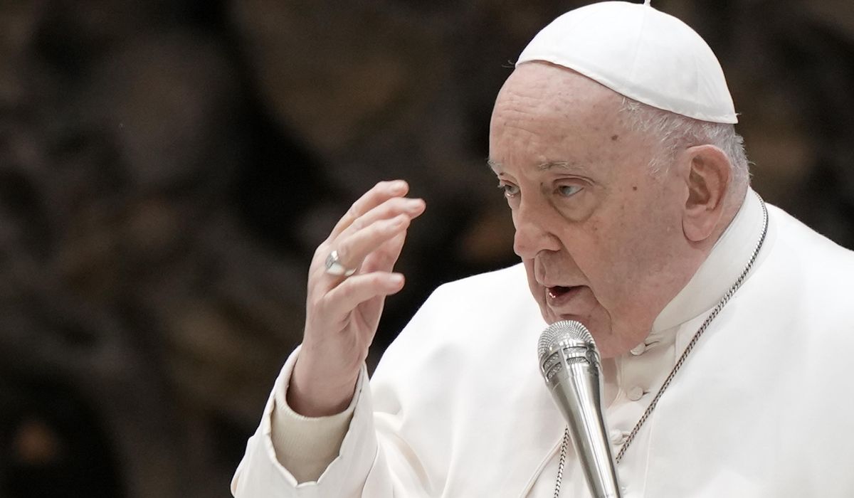 Pope Frances says Holocaust Remembrance Day reminds world that war can never be justified