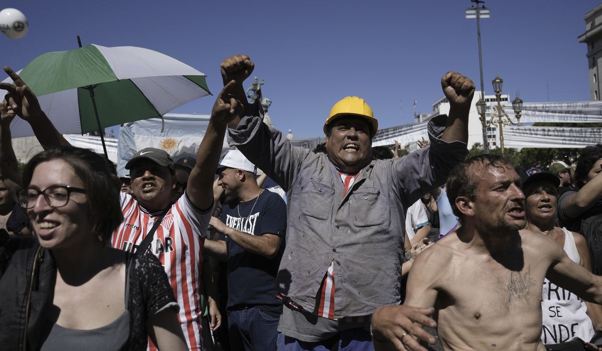 Argentina's Javier Milei faces general strike at outset of his presidency, testing his resolve