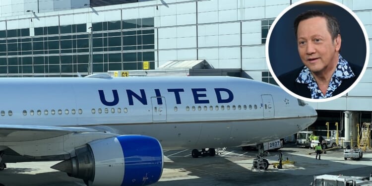 Rob Schneider called out United Airlines' CEO, accusing him of valuing diversity over safety.