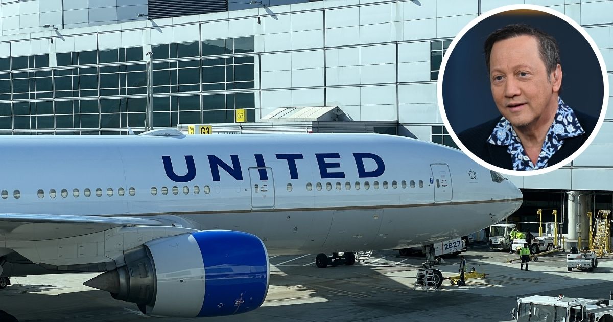 Rob Schneider called out United Airlines' CEO, accusing him of valuing diversity over safety.