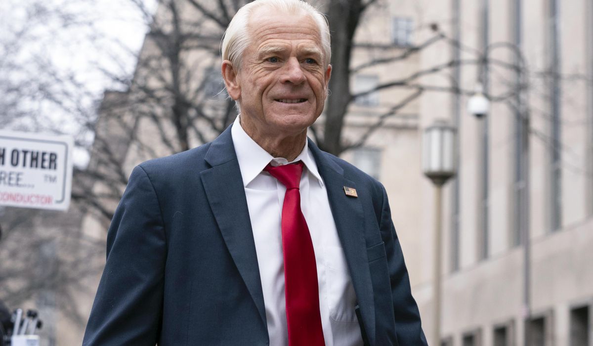 Peter Navarro, Trump White House official, gets 4-month sentence for defying a House Jan. 6 subpoena