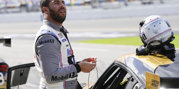 NASCAR represented at Daytona by Toyota team filled by Wallace, Nemechek and Corey Heim