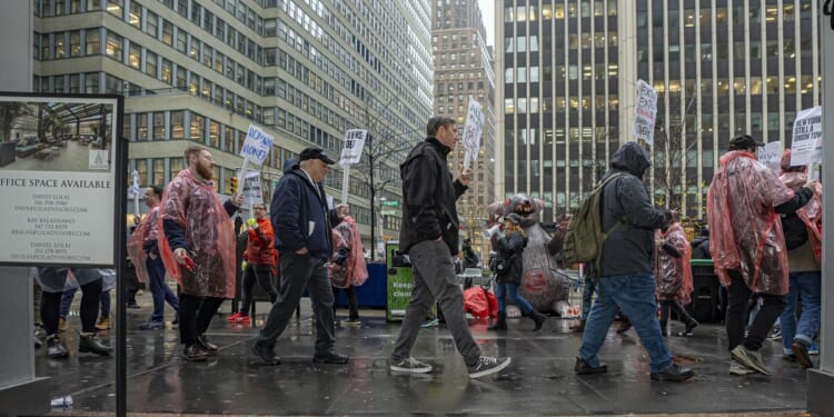 Media workers strike to protest layoffs at New York Daily News, Forbes and Conde Nast