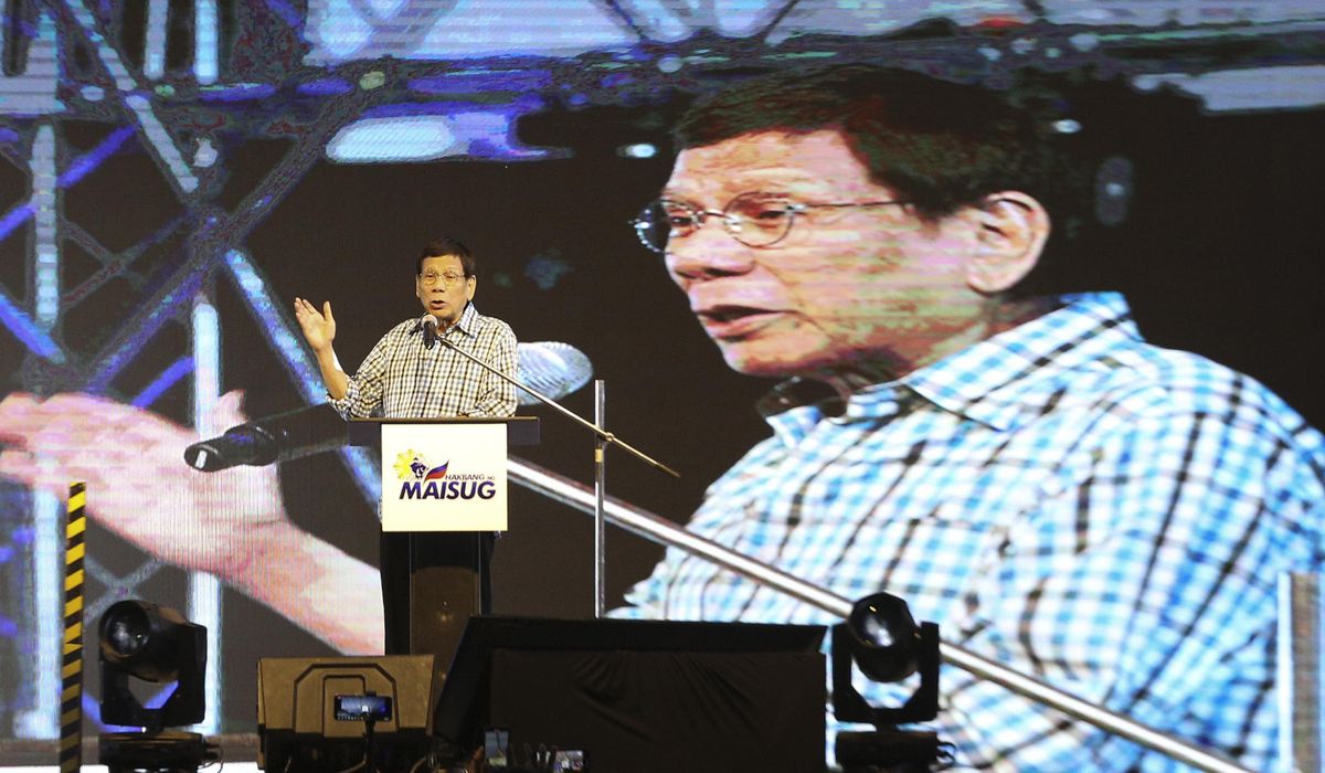 Duterte, ex-Philippine leader, assails Marcos, accusing him of plotting to expand his grip on power