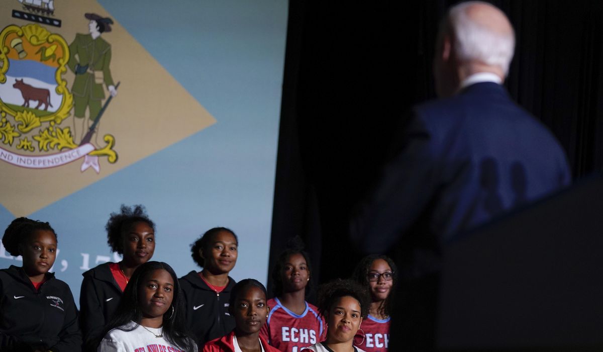 Joe Biden panders in campaign for Democrats' old reliable -- the youth vote