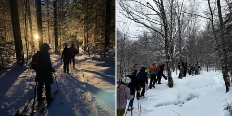 In Vermont, 23 skiers and snowboarders were rescued in two separate calls on Saturday after becoming lost in the backcountry in Killington, police said.