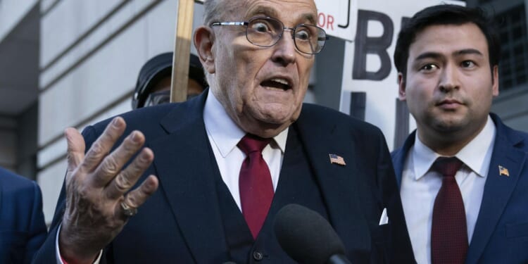 Diverse coalition owed money by Rudy Giuliani meets virtually for first bankruptcy hearing