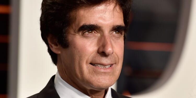 Magician David Copperfield attends the Vanity Fair Oscar Party at the Wallis Annenberg Center for the Performing Arts in Beverly Hills, California, on Feb. 28, 2016.