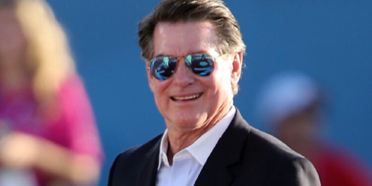 Former MLB player Steve Garvey, pictured in a July 2015 file photo from the Special Olympics World Games Los Angeles at the Los Angeles Memorial Coliseum.