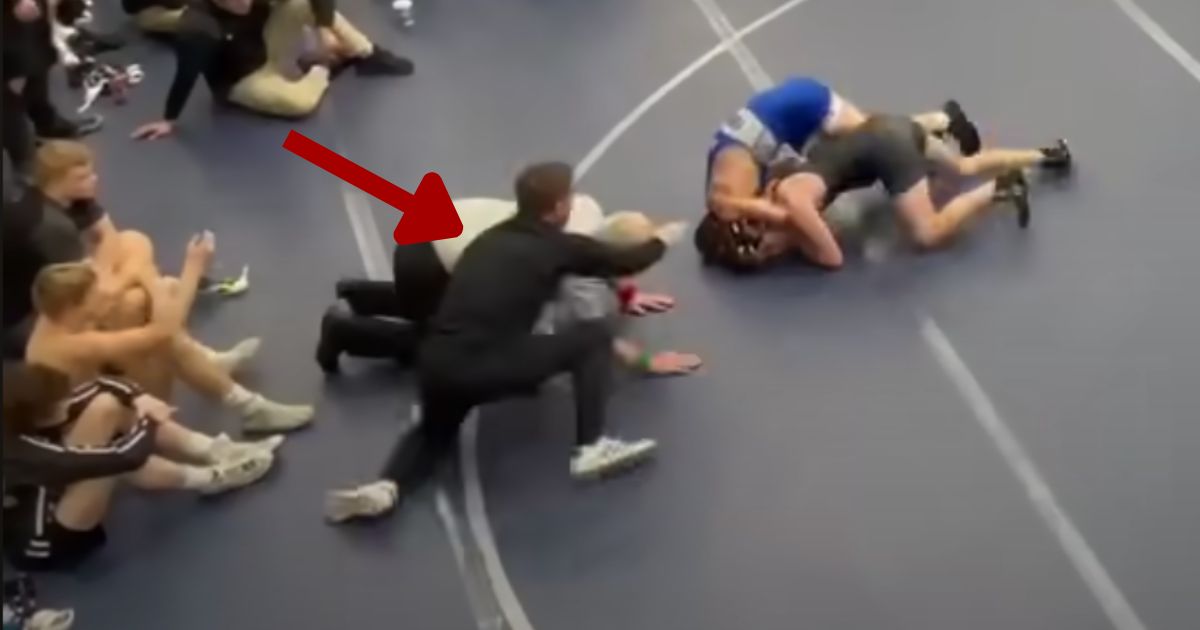 Assistant wrestling coach Russell Brunson of Rocky Mountain High School in Meridian, Idaho, has been banned for coaching for life after he moved onto the mat during his son's match on Jan. 20 and struck the teenage opponent.