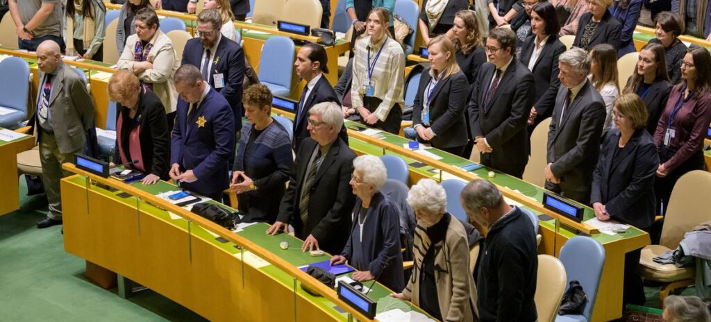 Holocaust Remembrance at United Nations | Women's League for Conservative Judaism