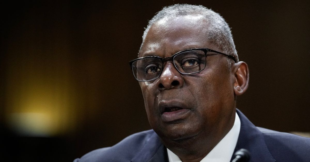 Secretary of Defense Lloyd Austin testifies at a Senate Appropriations Committee hearing on Capitol Hill in Washington on Oct. 31.