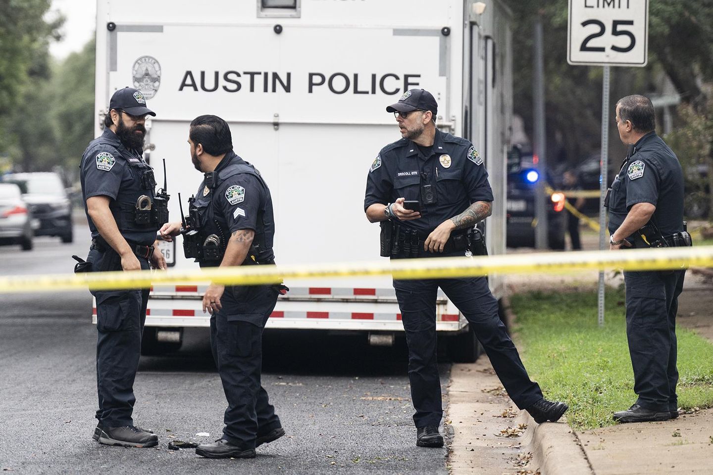 Knife-wielding man shot by Austin police; woman found dead at scene