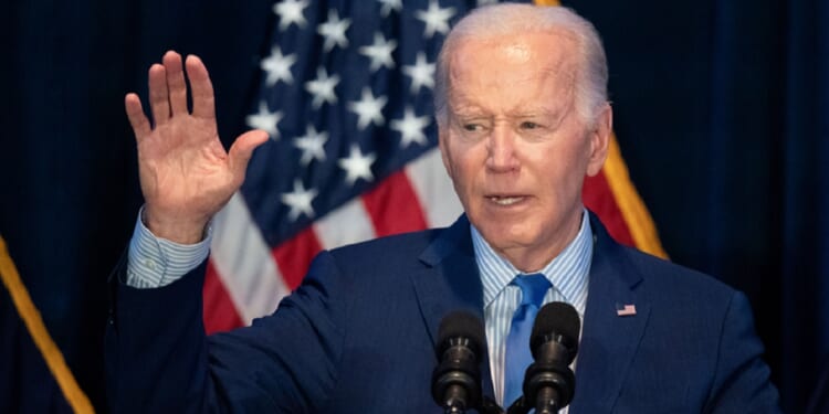 President Joe Biden waves to a crowd Saturday at the South Carolina State Fairgrounds in Columbia, South Carolina.