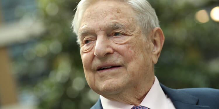 Progressive billionaire George Soros, pictured in a 2017 file photo.