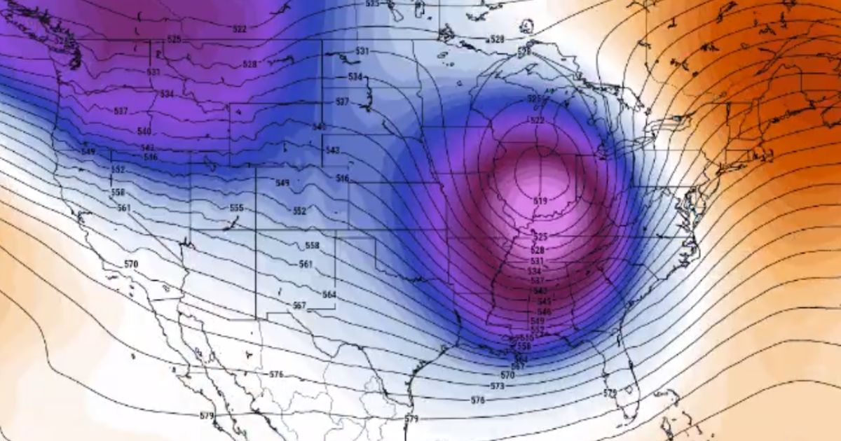 An unusual weather pattern is expected to cause problems for much of the United States this week.