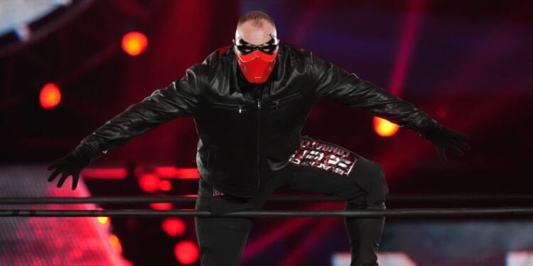 Jon Moxley at the Tokyo Dome in Tokyo, Japan.