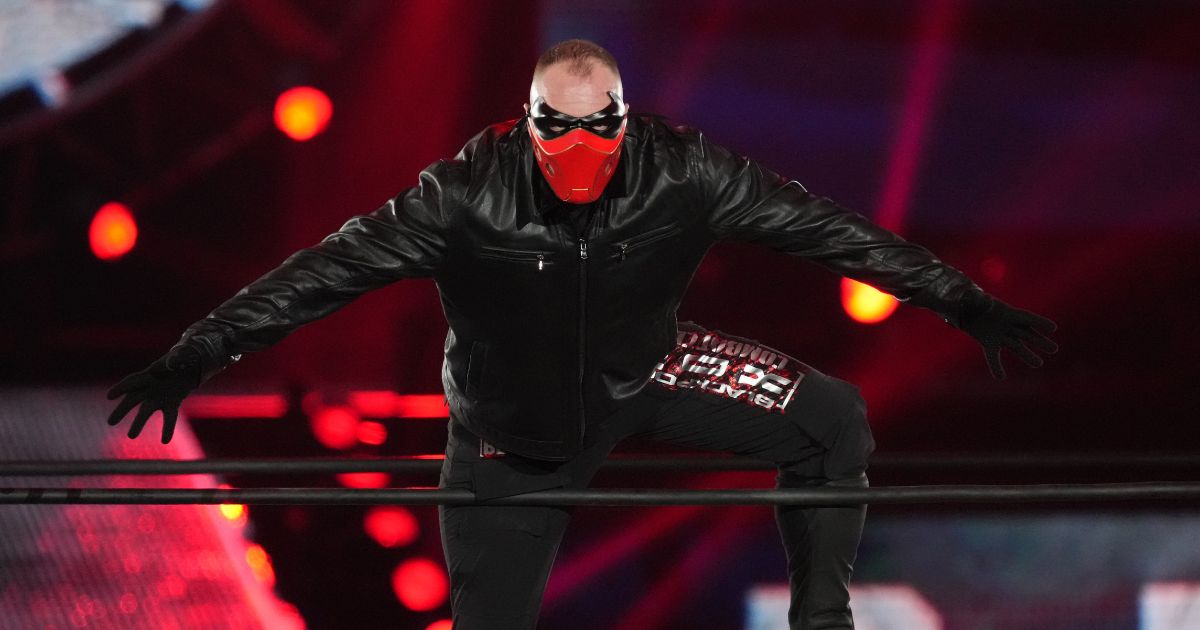 Jon Moxley at the Tokyo Dome in Tokyo, Japan.