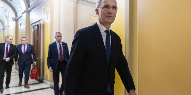 NATO Secretary General Jens Stoltenberg makes pitch to U.S. conservatives on more aid for Ukraine