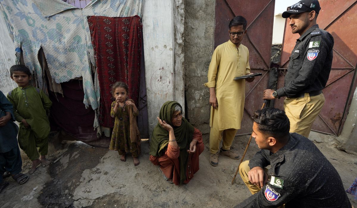 Pakistan's deportation push strands Afghan refugees who worked with U.S.