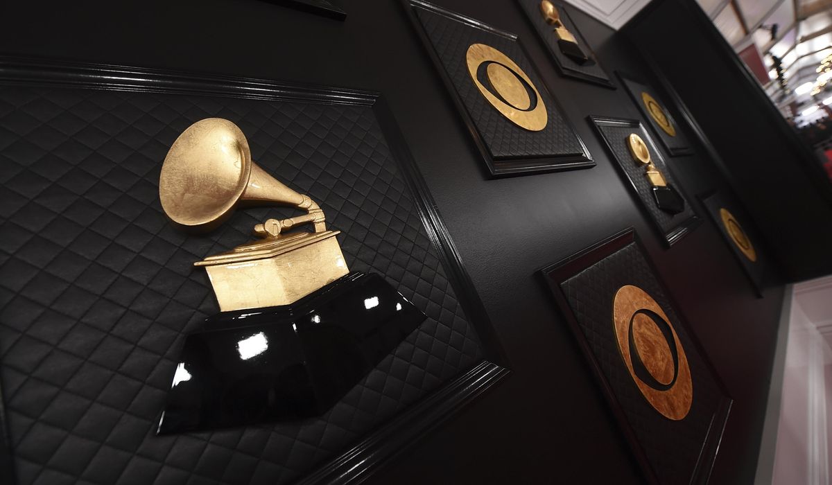 Vandals graffiti at least 25 walls on abandoned building visible from Grammys red carpet