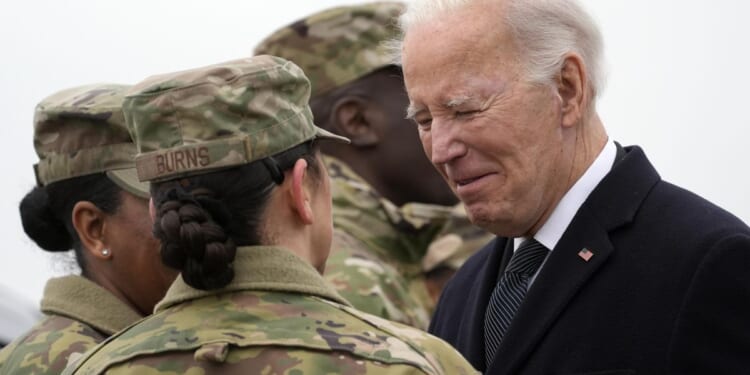 Biden meets with families of troops killed in Jordan drone attack