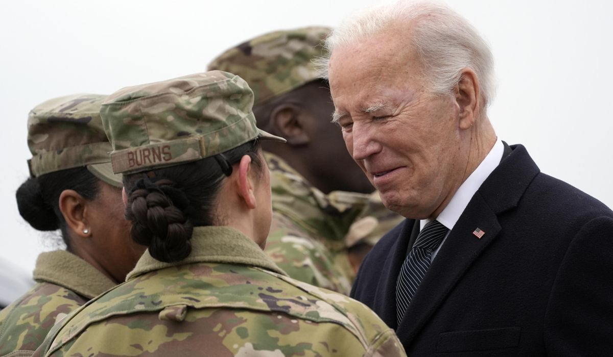 Biden meets with families of troops killed in Jordan drone attack