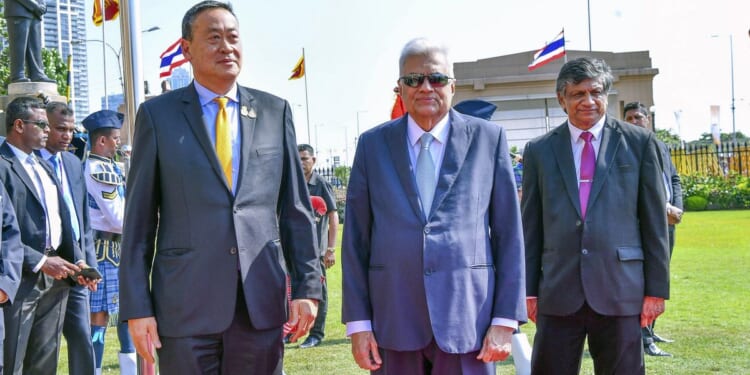 Debt-stricken Sri Lanka signs free trade pact with Thailand