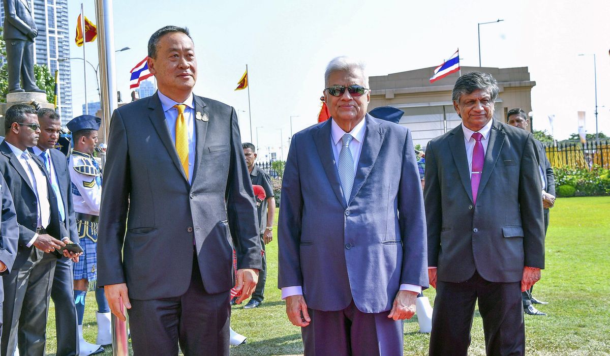 Debt-stricken Sri Lanka signs free trade pact with Thailand