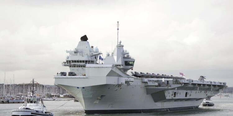 Propeller issue sidelines HMS Queen Elizabeth from NATO training exercises