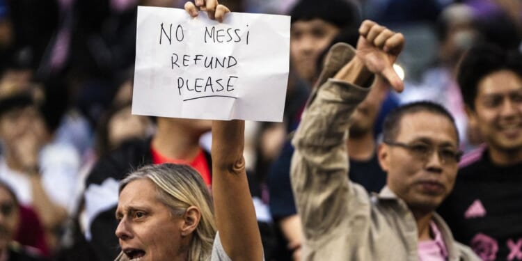 After public anger over Messi's absence in Hong Kong game, organizer withdraws application for funds