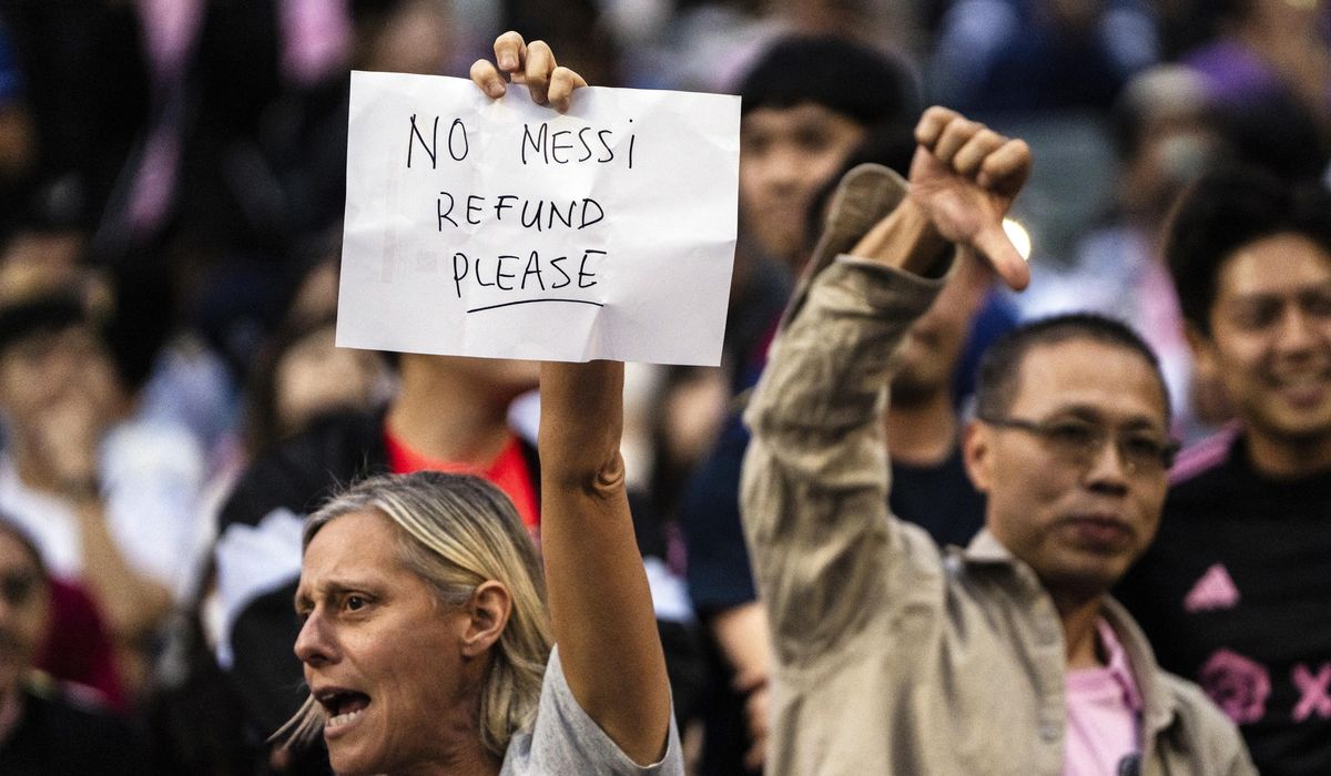 After public anger over Messi's absence in Hong Kong game, organizer withdraws application for funds