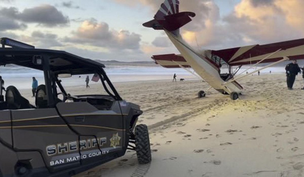 Miami man charged with stealing small airplane that crashed on a California beach