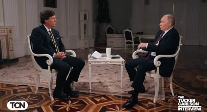 Tucker Carlson’s Interview With Putin Told Us More About The Establishment Than It Did About Putin