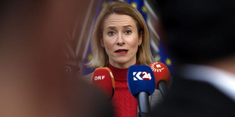 Russia puts Kaja Kallas, Estonian prime minister, on a wanted list but doesn't specify the charges