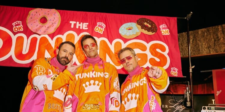 Tracksuits in Dunkin' Donuts Super Bowl spot sprint to all sold out