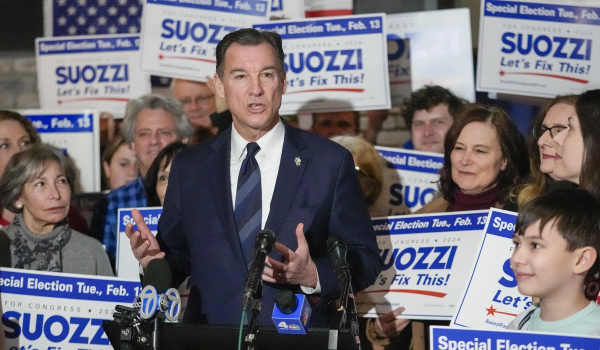 Tom Suozzi wins New York special election, cutting into slim GOP House majority