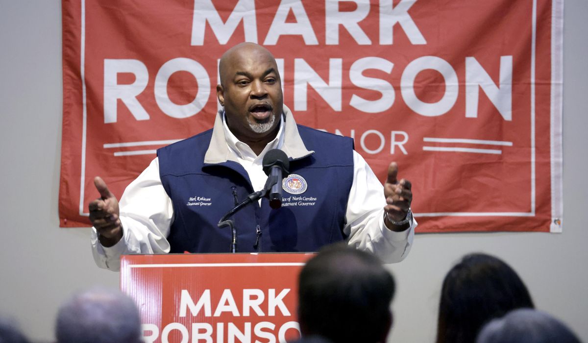 Mark Robinson, N.C. lieutenant governor: Arrest transgender women using women's restrooms