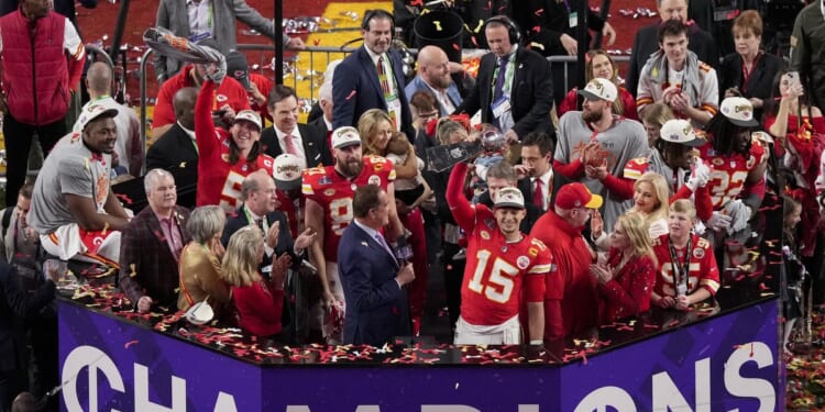 Kansas City turns red as Chiefs celebrate 3rd Super Bowl title in 5 seasons with a parade