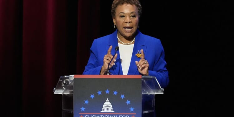 Barbara Lee calls for a $50 minimum wage in California