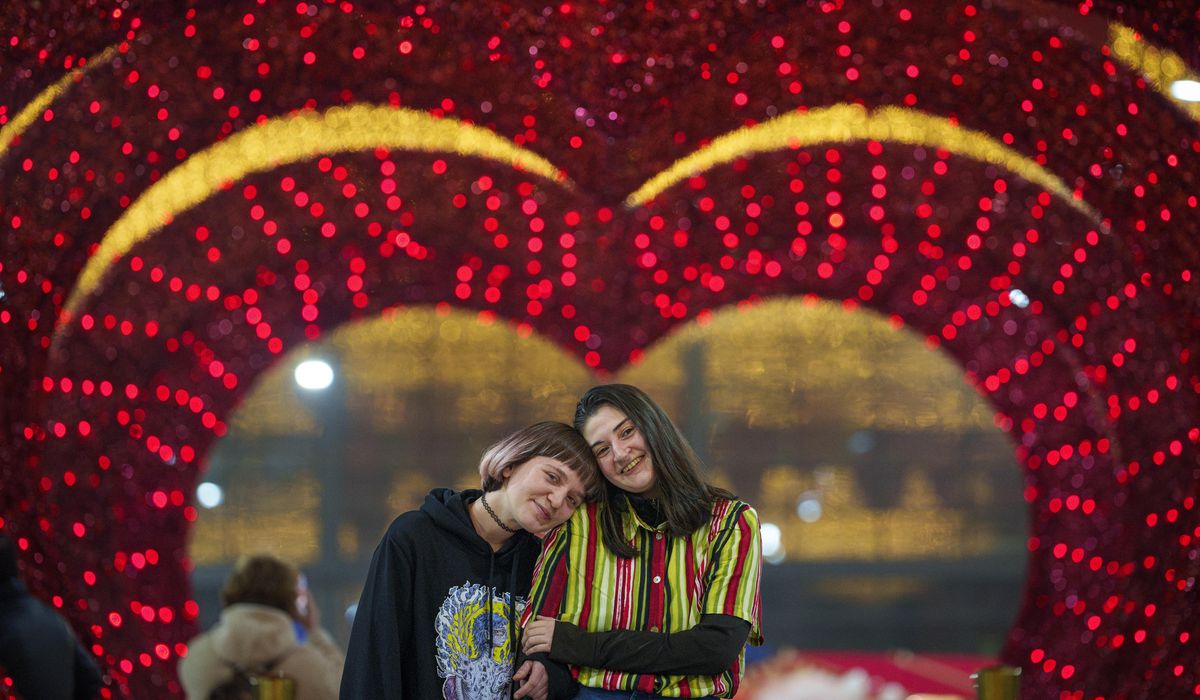 Flowers, chocolates and flash mobs: Valentine's Day celebrations around the world