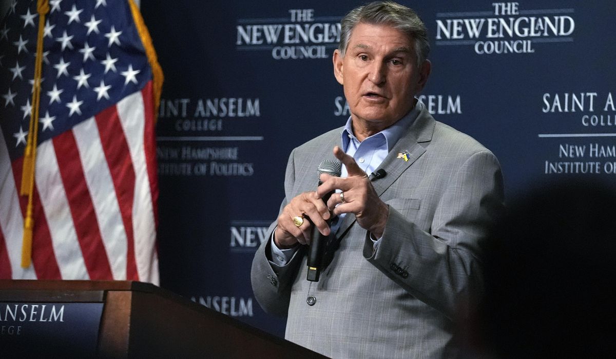 Joe Manchin announces he's not in the race for president