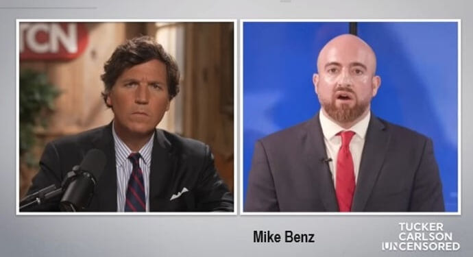 Today Tucker Carlson And Mike Benz Take Over CHQ