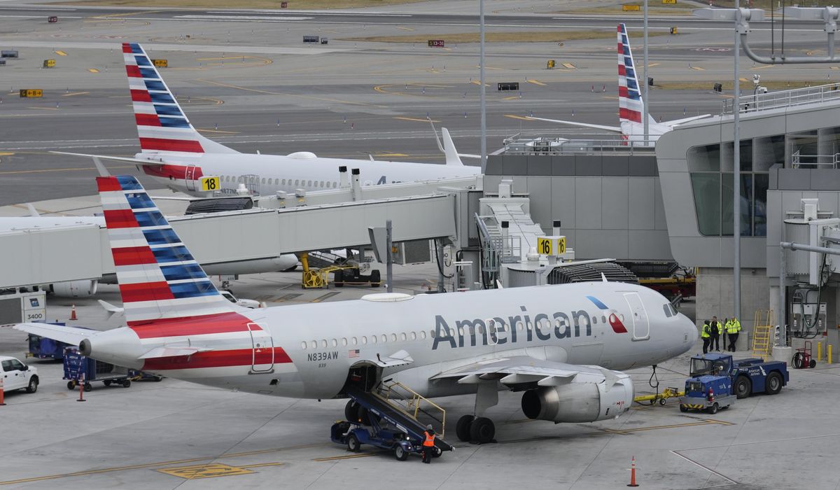 American Airlines flight pulls U-turn after passenger tries opening exit door