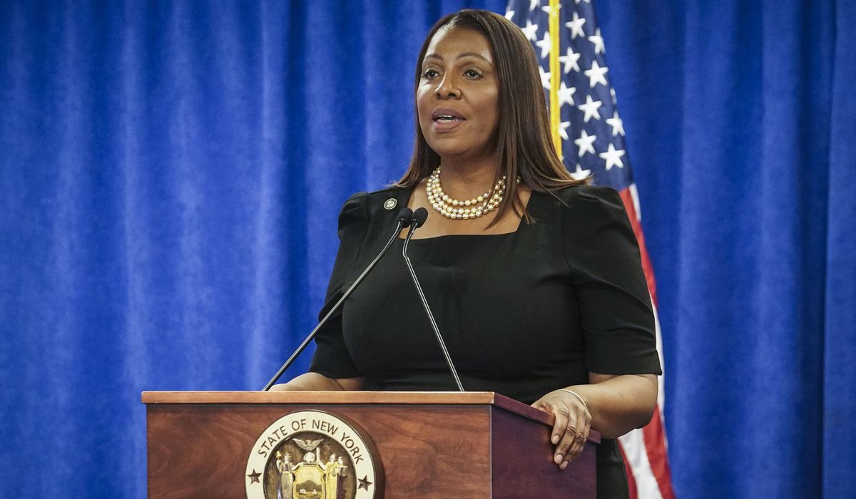 Letitia James says she would 'seize' Donald Trump's assets if he can't pay fraud case fine