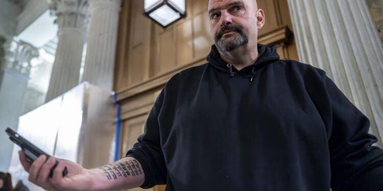 John Fetterman calls out Democrats for criticizing Biden: 'Get your MAGA hat'