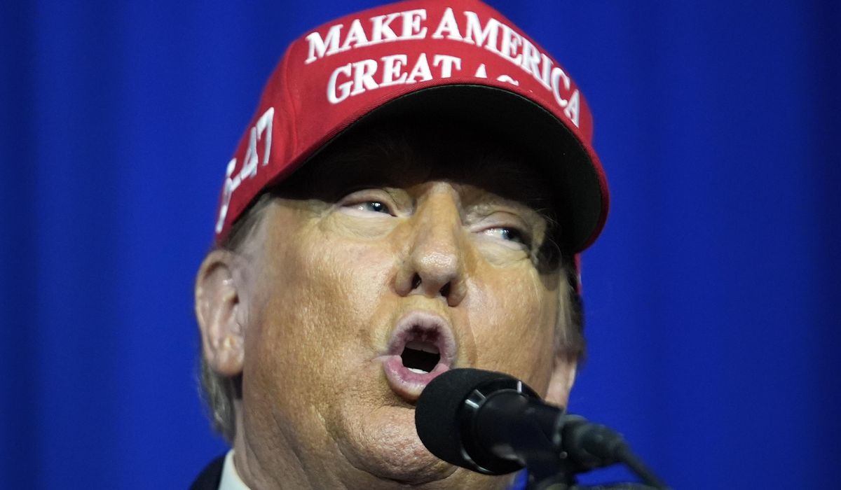 Donald Trump calls on the religious community to join his fight against the 'radical left'