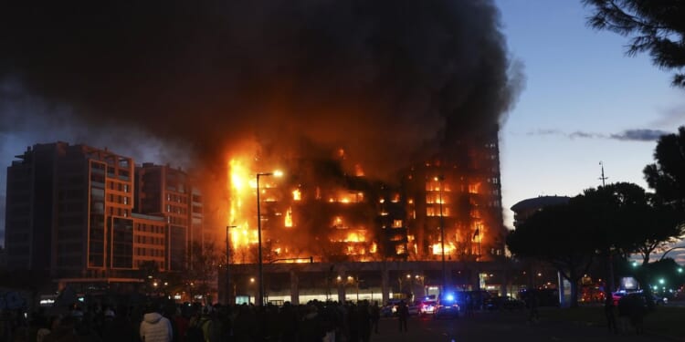 Soccer games involving Valencia and Levante postponed after deadly fire in eastern Spain